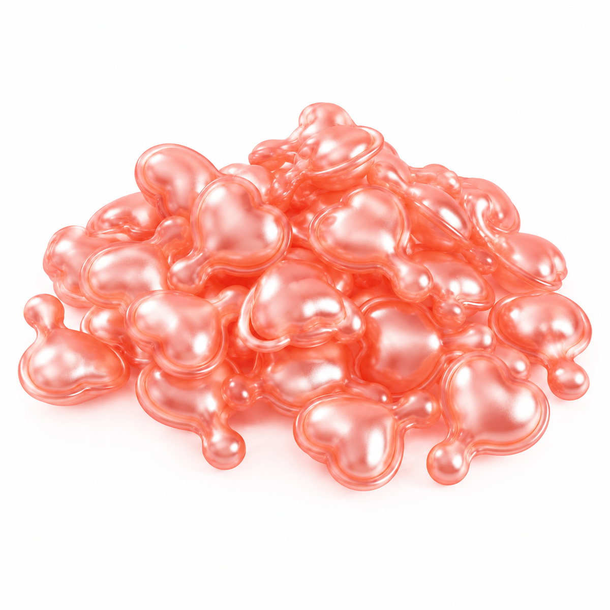 Lip Care Oil Capsules with Castor Oil, Jojoba Oil, Squalane &amp; Vitamin E