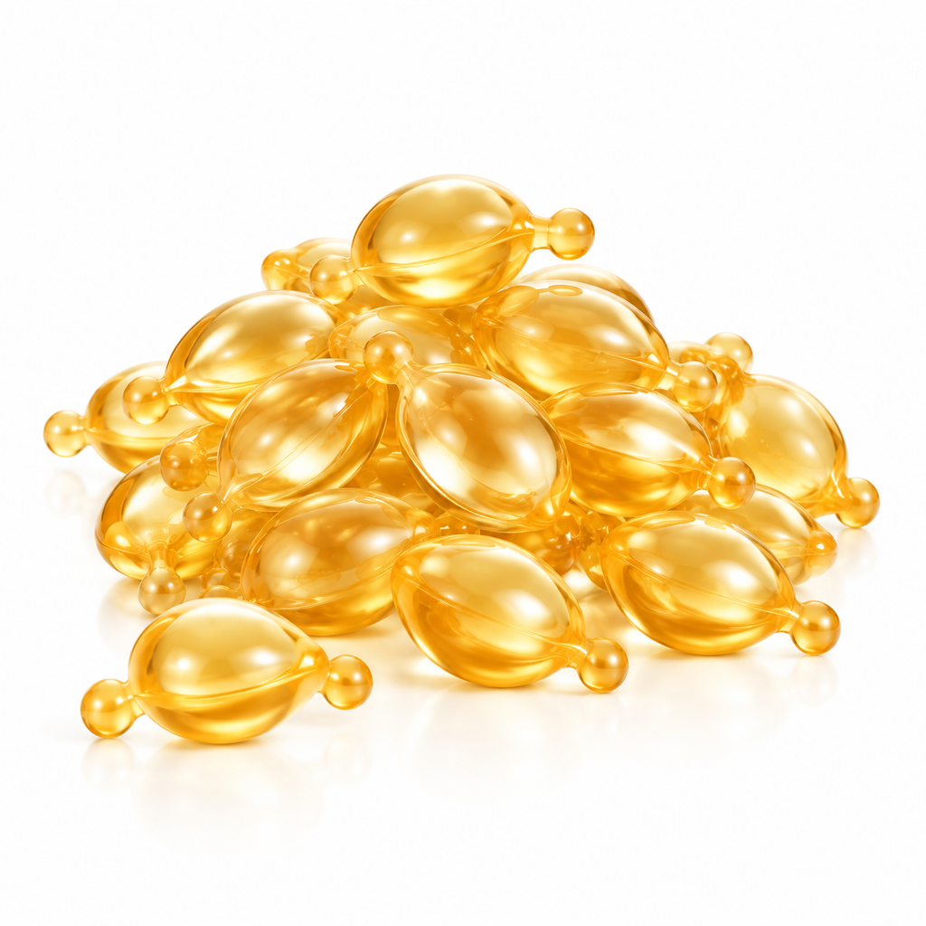 Sunscreen Capsules with Squalane, Aloe Vera &amp; Vitamin E — SPF 50+ UVA/UVB Protection