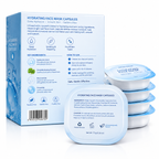 Hydrating Face Mask with Hyaluronic Acid, Centella Asiatica &amp; Ceramide NP for Smooth Skin