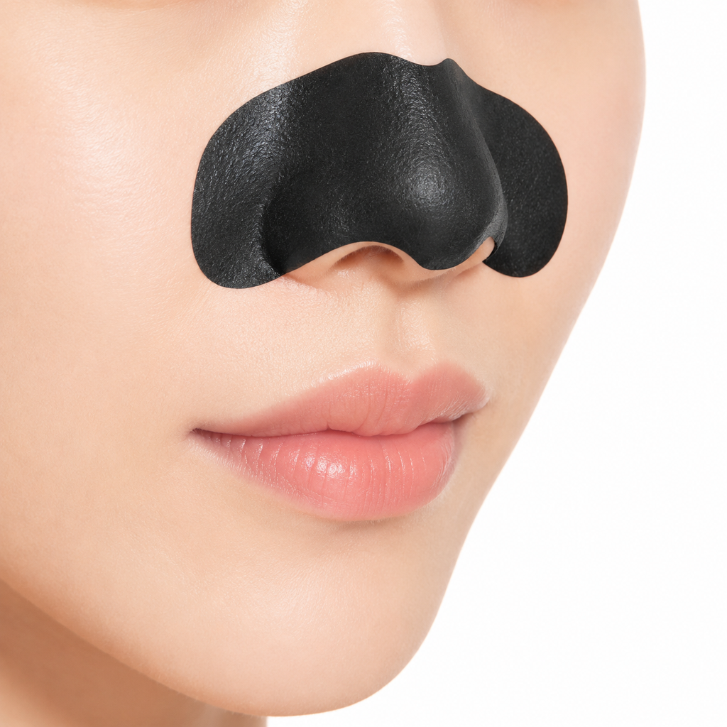 Nose Pore Strips with Collagen &amp; Charcoal for Blackhead Removal