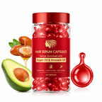 Anti Frizz Hair Capsules for Dry And Damaged Hair Lightweight Leave In Treatment OEM