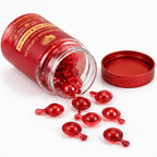 Anti Frizz Hair Capsules for Dry And Damaged Hair Lightweight Leave In Treatment OEM