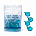 Moroccan Argan Vitamin Oil Hair Capsules Nourishing Anti-Frizz Shine Treatment Private Label OEM