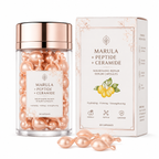 Marula Peptide Ceramide Serum Capsules Hydrating And Firming Skin Repair Private Label OEM