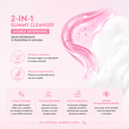 2-in-1 Jelly to Foam Cleanser with Ceramide & Hyaluronic Acid