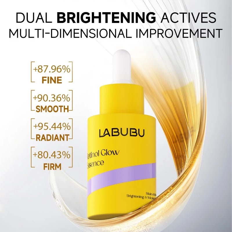 LABUBU Serum Wajah Retinol Glow Essence 30ml Mencegah Tanda Penuaan