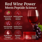 Aavini Red Wine Face Mask 100g Brightening Firming & Anti Aging Treatment