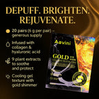 Aavini Collagen Gold Eye Mask Hydrating, Dark Circle and Wrinkle Care20 Pairs