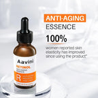 3pc Facial Serum Kit Day Night Care Vitamin C Retinol Hyaluronic Acid Moisturize