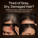 Aavini Bubble Hair Dye – Ginseng Extract, Covers Gray Hair, Easy One-Wash Color