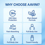 Aavini Clarifying Deodorant Mist Odor Control Spray for Long-Lasting Freshness