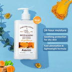 Aavini Firming Body Lotion 330ml Deep Hydration, Skin Glow Turmeric Collagen