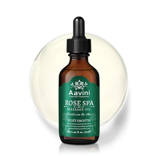 Aavini Rose SPA Massage Oil 50ml Hydrating Firming & Aromatherapy Skincare